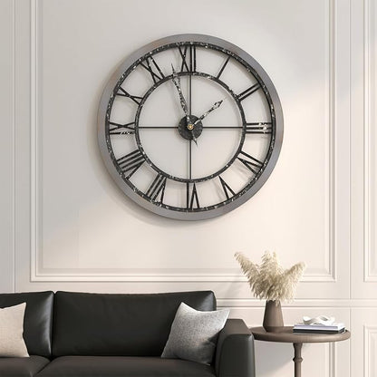 Cuspin 36 Inch Large Farmhouse Wall Clock - Image 3