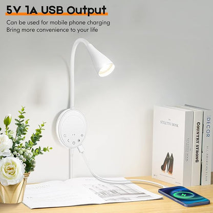 SANKEDOU LED Wall Mount Reading Light, Bedside Reading Lights - Image 2