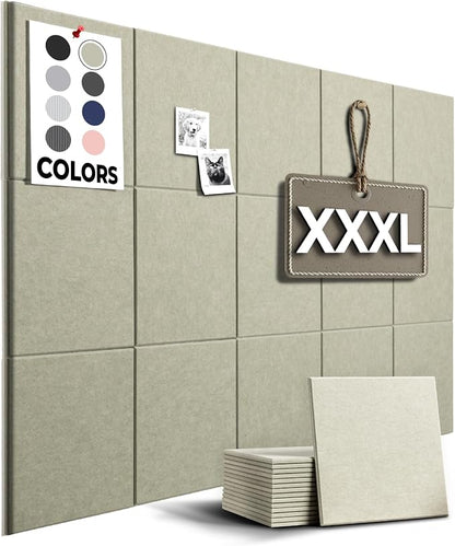 WALLHERO Corkboards for Wall, Pin Up Board, Office Board for Wall, Big Bulletin by WallHero