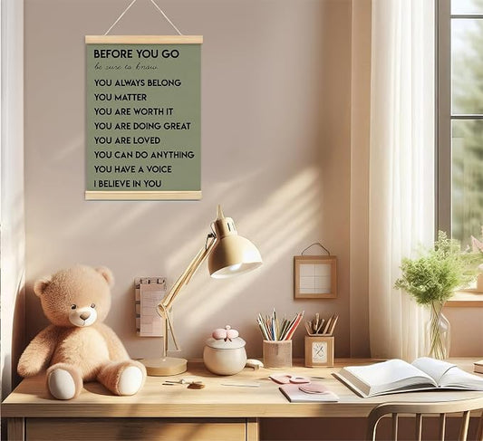 Mental Health Positive Inspirational Wall Art Decor, Therapist Office Signs - Image 2