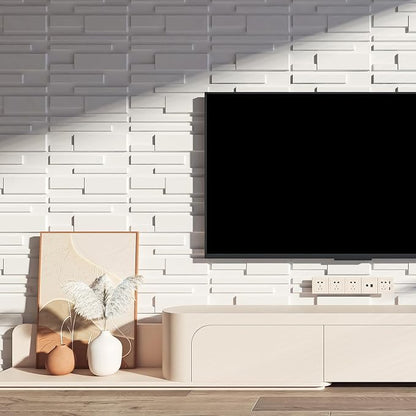 Art3d 100 Pack Decorative 3D Wall Panels, 97 Sq.Feet PVC Interior Wall Décor - Image 6