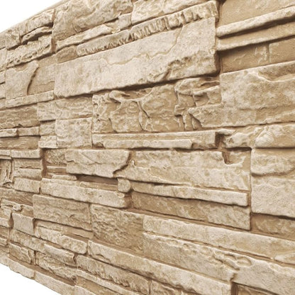 Ekena Millwork 48 5/8"W x 24 3/4"H x 1 1/4"D Cascade Stacked Stone, StoneWall - Image 7