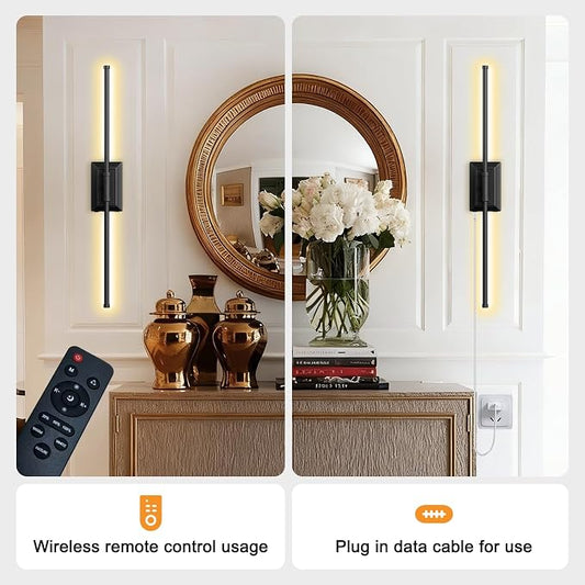 Battery Operated Wireless Wall Sconce - Image 2