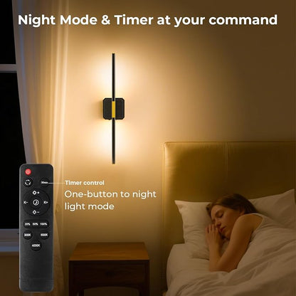 GvvooHome Battery Operated Wall Sconce Detachable 360°Rotate, Wireless Wall - Image 6