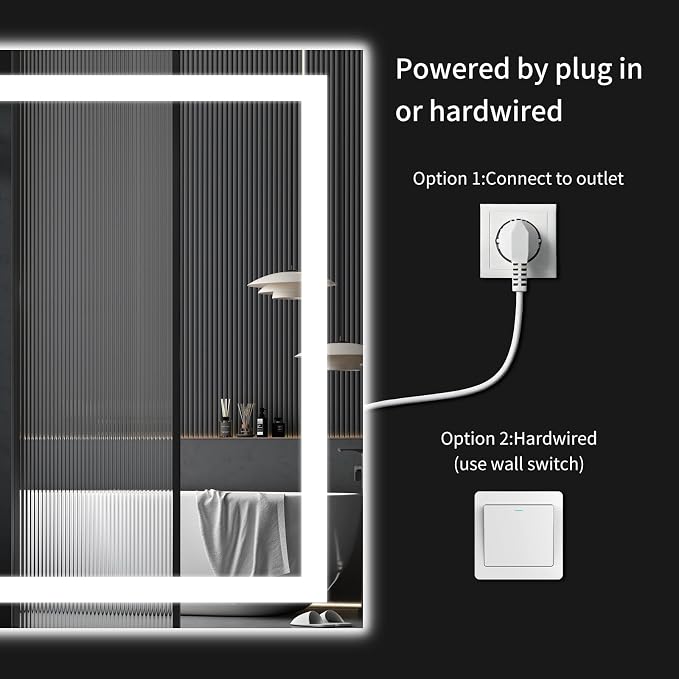 36"x72" LED Bathroom Mirror - Image 7
