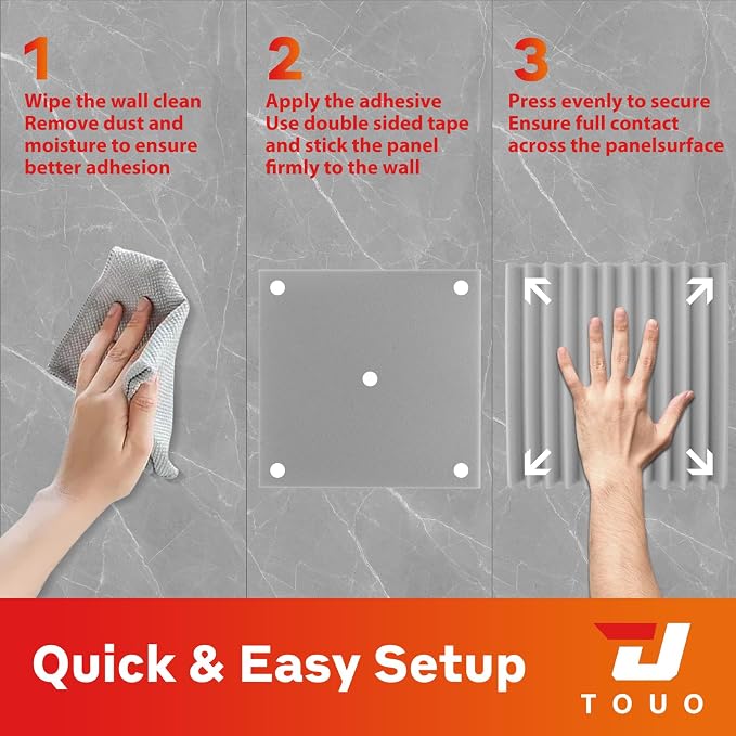 54 Pack Acoustic Panels – Sound Proof Foam Panels - Image 8