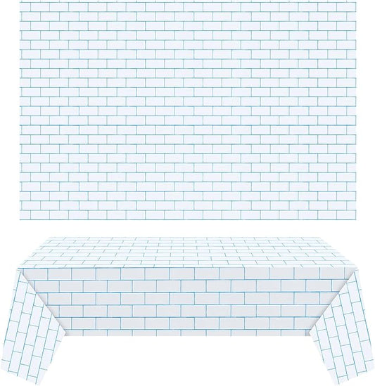 Chuangdi 2pcs 4.5 x 9 Feet Brick Wallpaper Peel and Stick Backdrop Tablecloth by Chuangdi