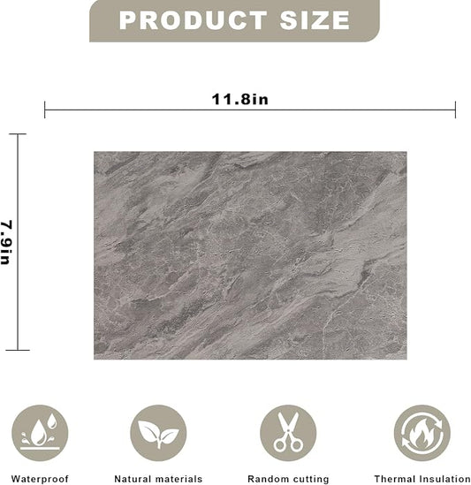 3D Wall Panels - 1PCS 7.9"x11.8" Faux Stone Wall Covering - MCM Modified Clay - Image 2