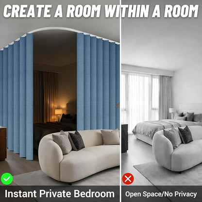 100% Blackout Drapes for Sliding Glass Door - Image 2