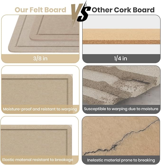 Extra Large Bulletin Board, 96 X 48 inches Cork Board - Image 6
