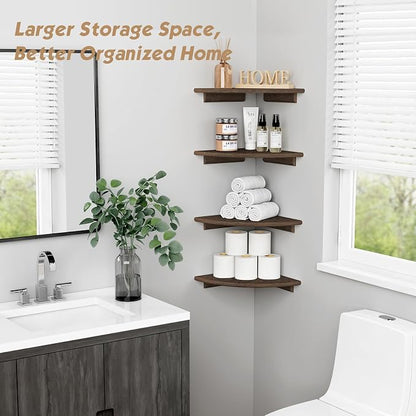 Forbena Large Corner Floating Shelves - Image 4