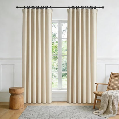 Room Divider Blackout Curtain Track Curtains Wall Dividers Panels Screen by CBSROROHome