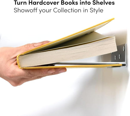 xympo Floating Invisible Bookshelf Wall Mounted - Image 4