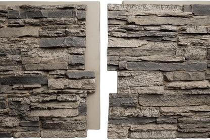 EverStone Canyon Ridge Faux Stone Panel, 45 3/4"W x 24 1/2"H x 1 1/4"D - Image 10