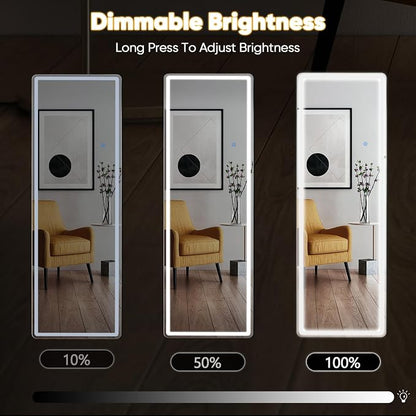 DUMOS 21"×64" LED Full Length Mirror - Image 3