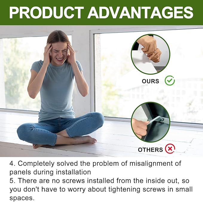 Planter Box Rectangular Block - 16×12×12IN Galvanized Steel Metal Long Box Planter Easy Installation Modern Outdoor Tall Planters All-Weather Use with Drainage Holes for Patio/Porch(White)