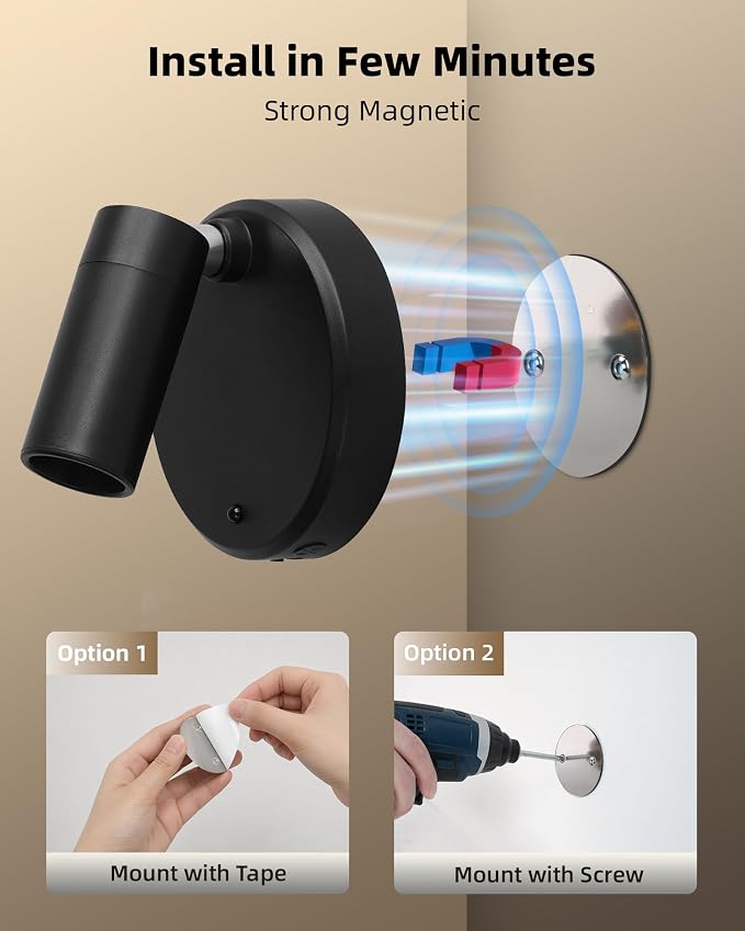 EZVALO Spotlights Indoor with Remote, 5500mAh Rechargeable Picture Lights - Image 9