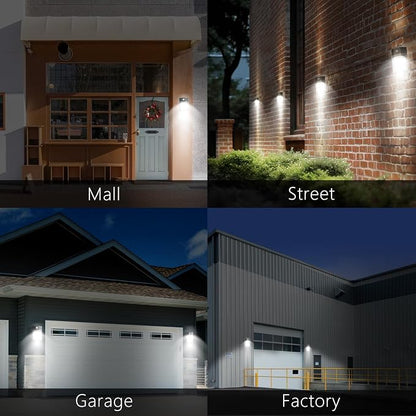 30W LED Wall Pack Light with Dusk to Dawn Sensor, 5000K Daylight, 120Vac Led - Image 6