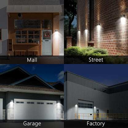 30W LED Wall Pack Light with Dusk to Dawn Sensor, 5000K Daylight, 120Vac Led - Image 6