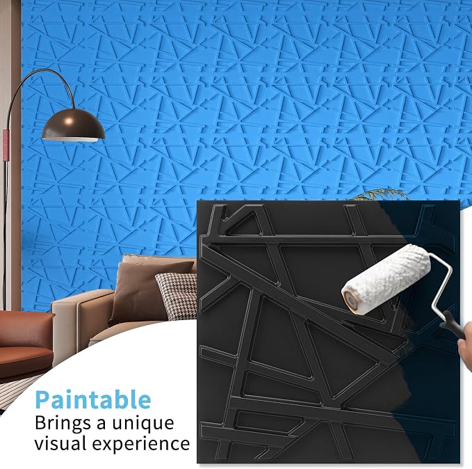 Art3d 20 Pack Decorative 3D Wall Panels, 19 Sq.Feet PVC Interior Wall Décor - Image 3