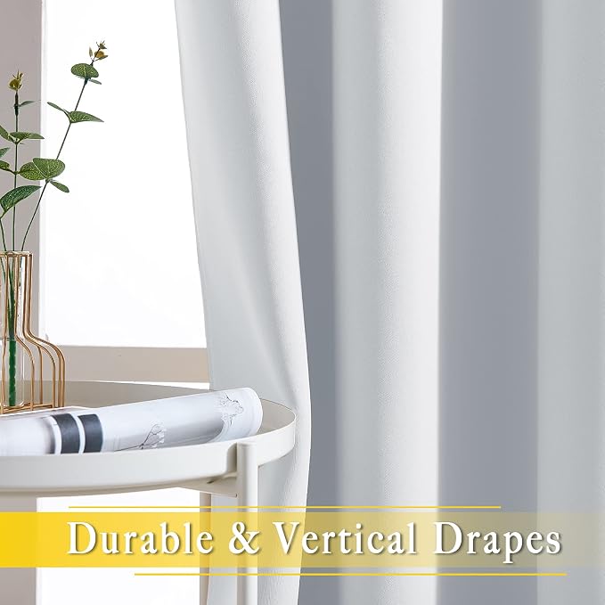 NICETOWN Patio Door Curtain Room Darkening Drapes, Grommet Top Light Blocking - Image 4