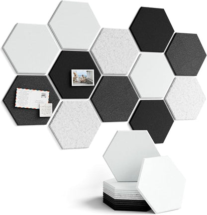 Fluxynara Hexagon Cork Board Alternative by FLUXYNARA