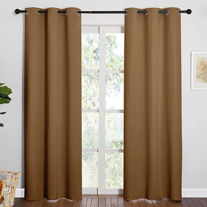 NICETOWN Sleek Blackout Curtains 84 inches Length by NICETOWN