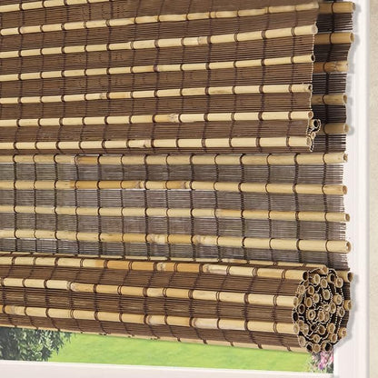 Letau No Drill No Tools Cordless Wood Window Shades Blinds, Bamboo Light - Image 4