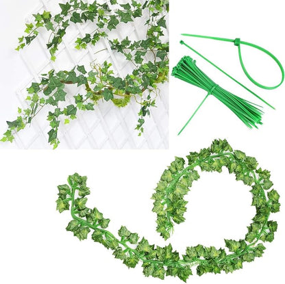 12 Pack Fake Vines for Room Decor Artificial Ivy Garland - Image 3