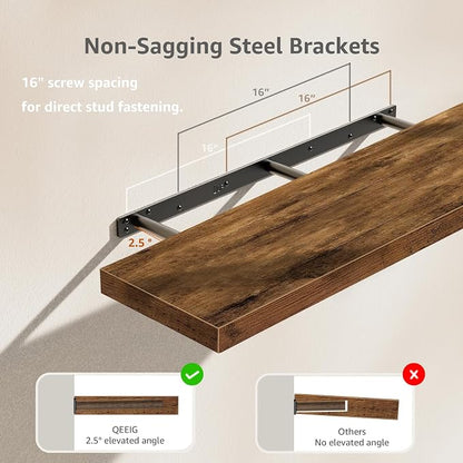 QEEIG Floating Shelves for Wall 39.4" Long - Image 4