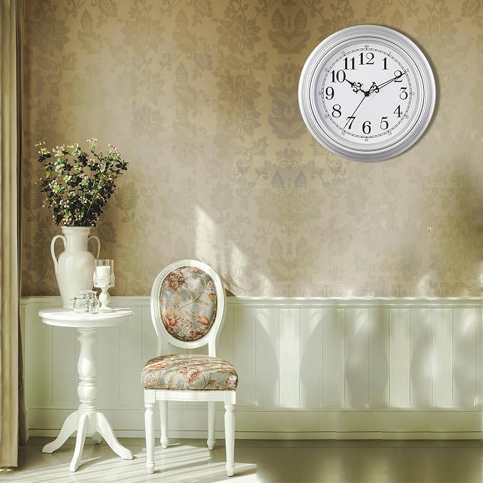 Plumeet Extra Large Retro Wall Clock - Image 8