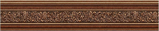 Brown Vintage Wallpaper Border 196x4 Inch Peel and Stick Classic Decorative - Image 2