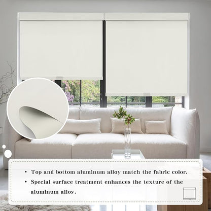 SUNOFF Cordless Blackout Roller Shades Blinds - Image 3