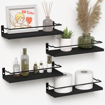 RICHER HOUSE Bathroom Floating Shelves by RicherHouse
