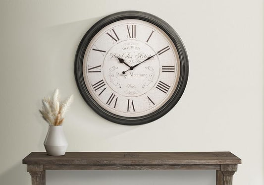 Monarch Specialties I 9026 Clocks, Large Oversized, Wall Clock, Transitional - Image 2