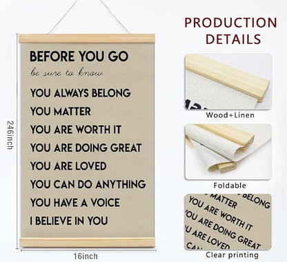 foedor Mental Health Posters, Positive Affirmations Wall Sign Decor Posters - Image 6