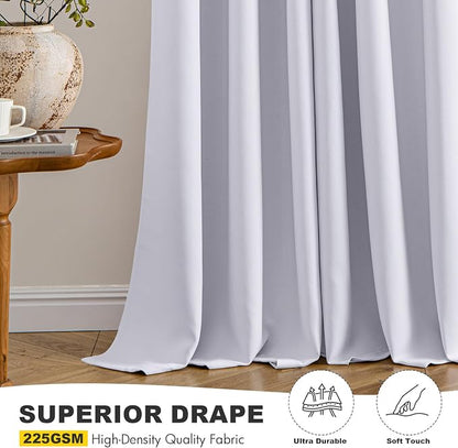 MIULEE Blackout Curtains for Bedroom Living Room 2 Panels, Thermal Insulated - Image 6
