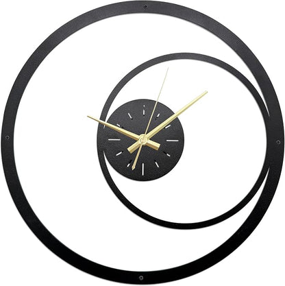 Minimalist Metal Wall Clock by Unknown