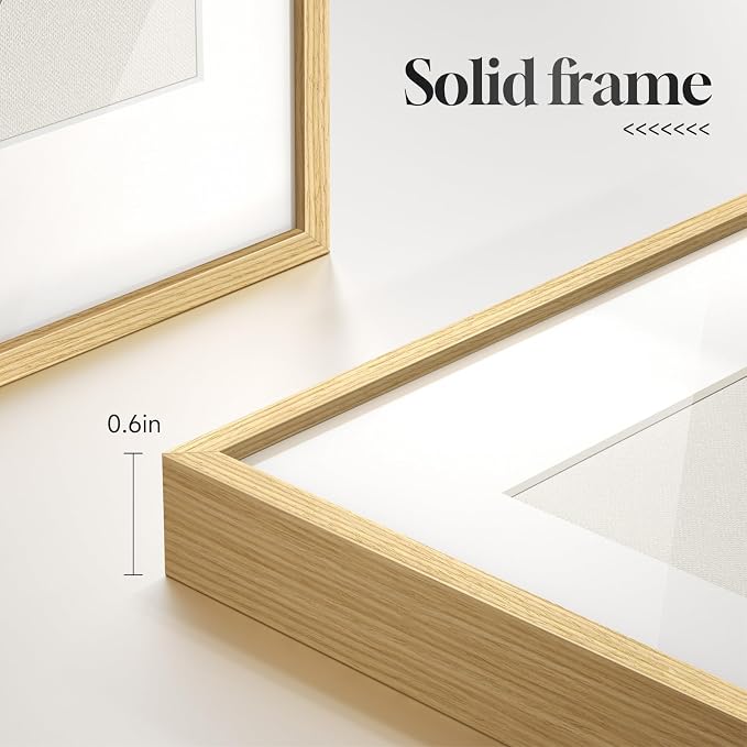 Framed Minimalist Sage Green Botanical Wall Art - Image 5