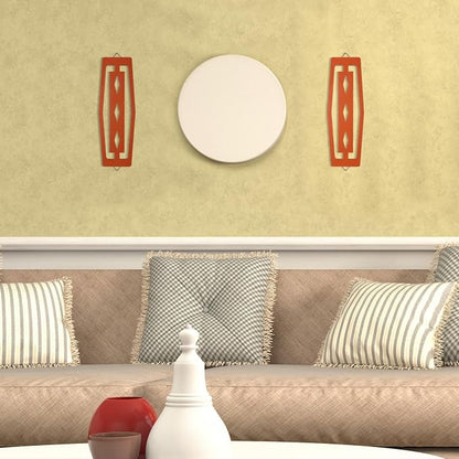 CroBlissful 2 Pcs Modern Mid Century Wall Art Wood Mid Century Elegance Decor - Image 5