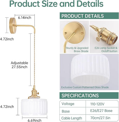 Shenmoyl Vintage Wall Sconce - Image 3