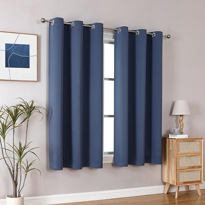 ChrisDowa Small Window Curtains 50 inches Long - Image 6