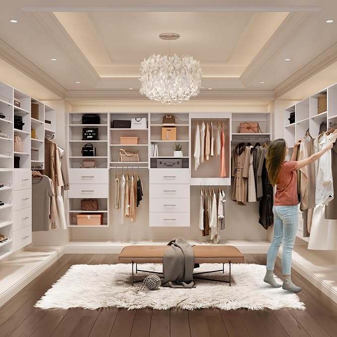ROOMTEC Modular Closet System, Wooden Tower - Image 4