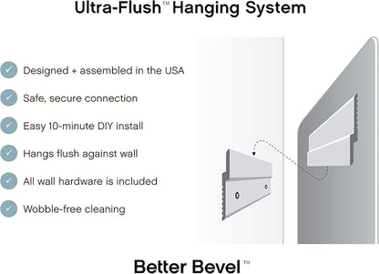 Better Bevel Frameless Rectangle Mirror - Image 8