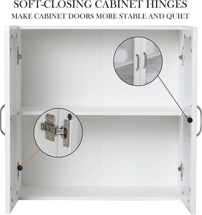 Wall Amount Cabinet for Laundry, Bathroom or Office Storage - Image 6