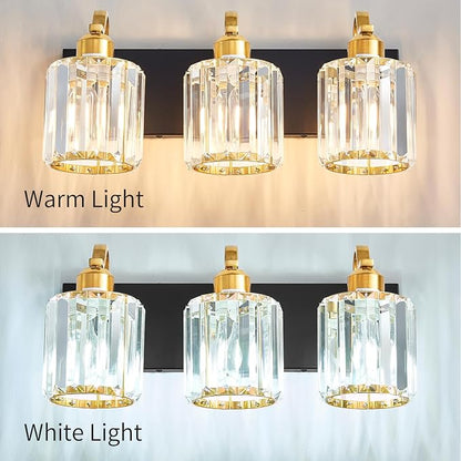 Modern Crystal Bathroom Vanity Lights, Crystal Wall Lighting - Image 6
