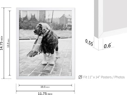 Poster Master Dog Dressed for Winter Print - Image 3