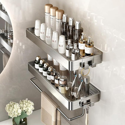 VOLPONE Stainless Steel Wall Mounted Bathroom Shelves by VOLPONE