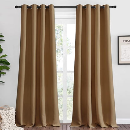 NICETOWN Sleek Blackout Curtains 96 inches Length by NICETOWN