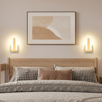 Joosenhouse Modern LED Wall Sconce Set of 2, Dimmable Hardwired Bathroom Vanity - Image 7